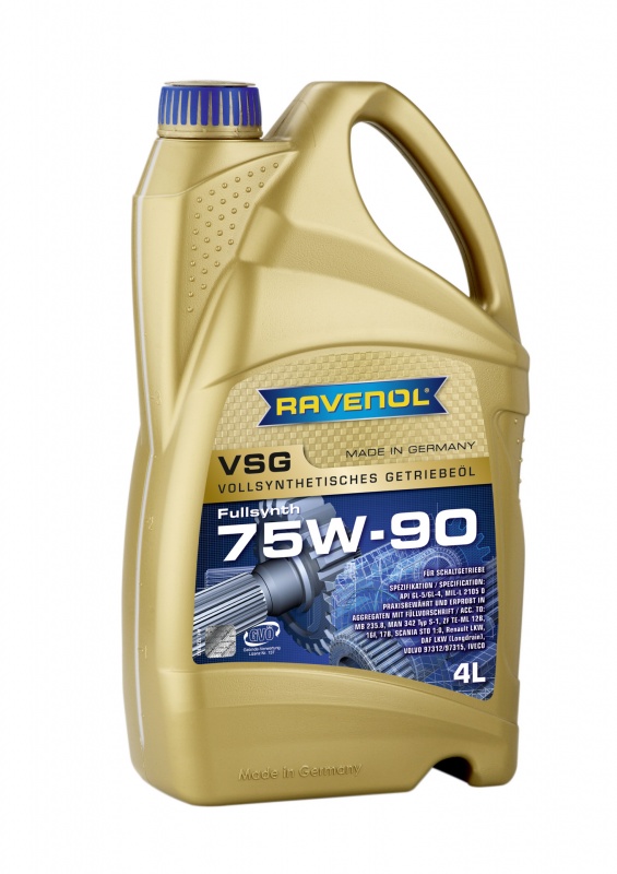 Трансмиссионное масло RAVENOL VSG SAE 75W-90 ( 4л) new