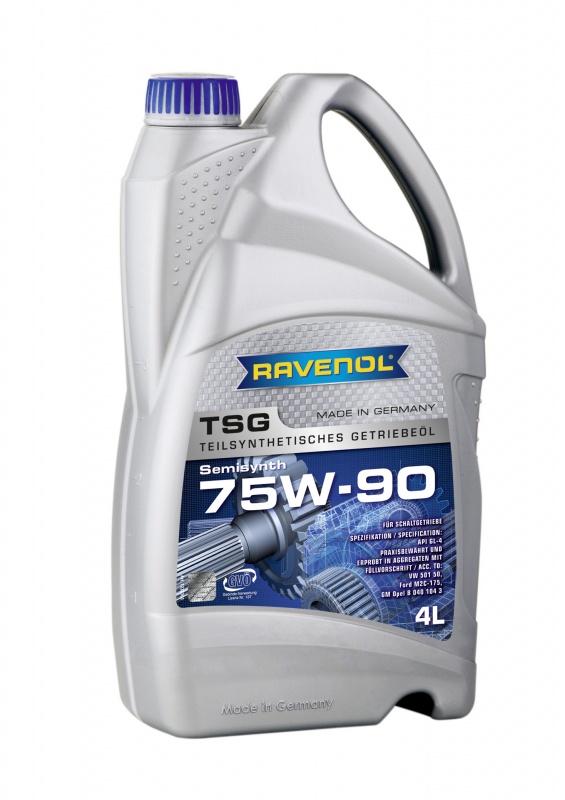 Трансмиссионное масло RAVENOL TSG SAE 75W-90 GL-4 ( 4л) new