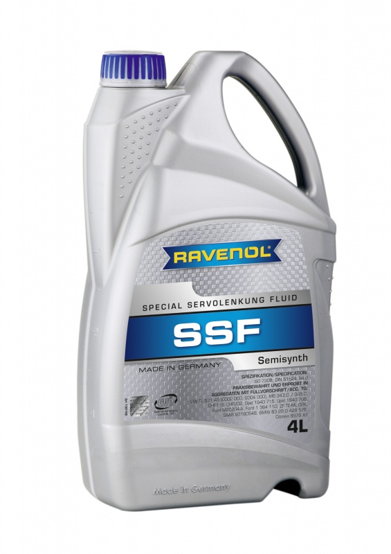 Жидкость для гидроусилителя RAVENOL SSF Spec. Servolenkung Fluid (4л) new