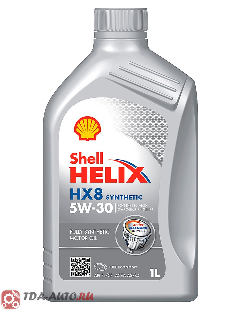Shell 5W-30 Helix HX8 Synthetic (1л)