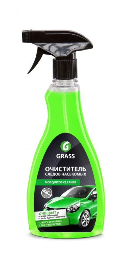 Очиститель насекомых   (Grass / 118105) ориг.Mosqutios Cleaner 0,5л фото в интернет-магазине Автолебанон