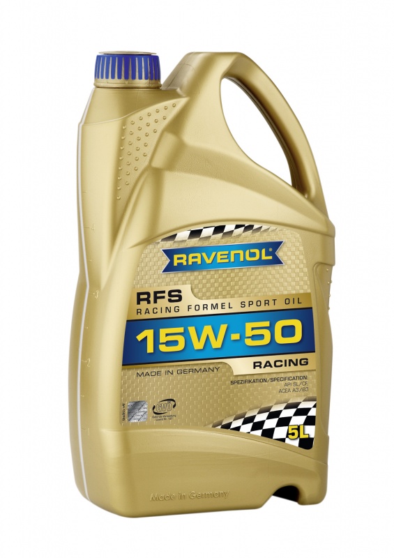 Моторное масло RAVENOL Racing Formel Sport SAE15W-50 ( 5л) new