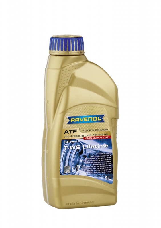 Трансмиссионное масло RAVENOL ATF T-WS Lifetime ( 1л) new